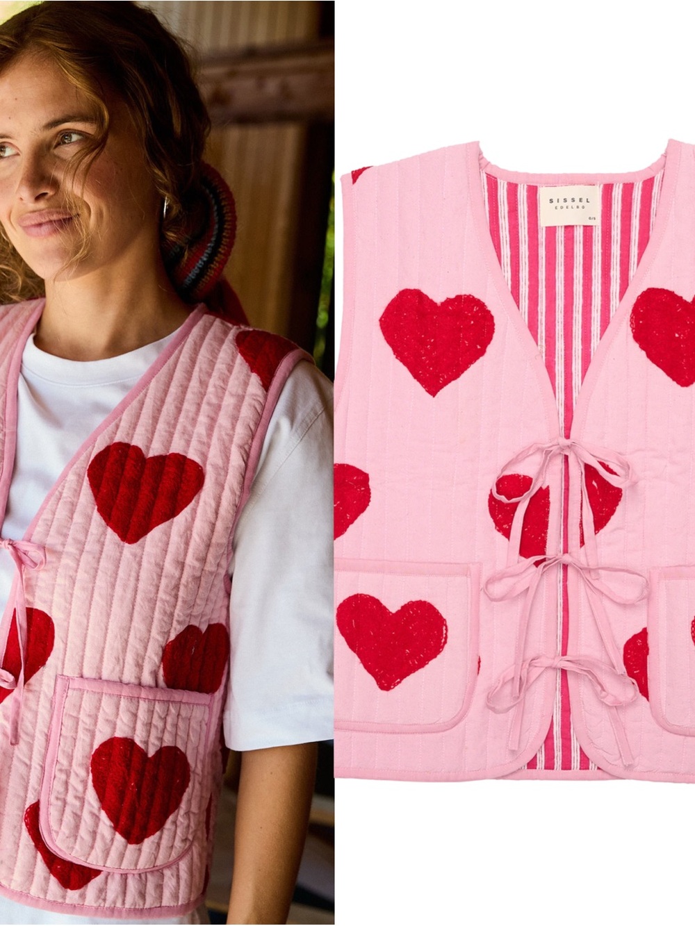 NEW Sissel Edelbo Honey Vest from Free People - One Size